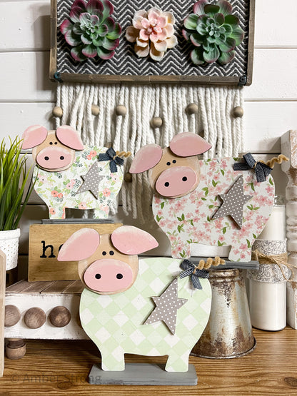 Pigs with stands DIY Kit