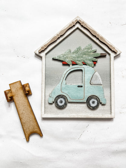Christmas VW Bug Sign DIY Kit