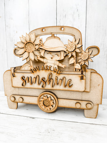 Sunshine Girl Insert for Interchangeable bases DIY Craft Kit
