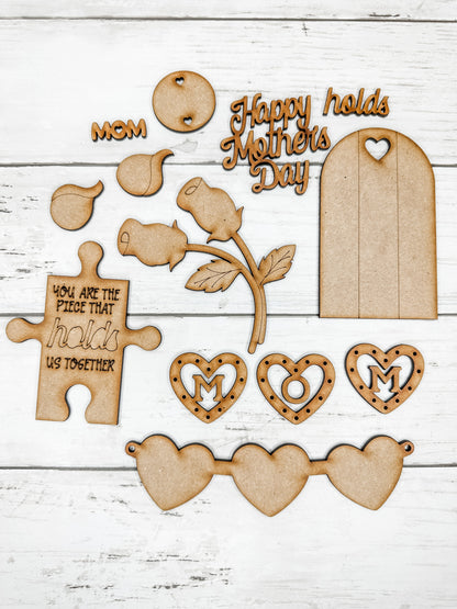 Mother's Day Insert for Interchangeable bases DIY Craft Kit