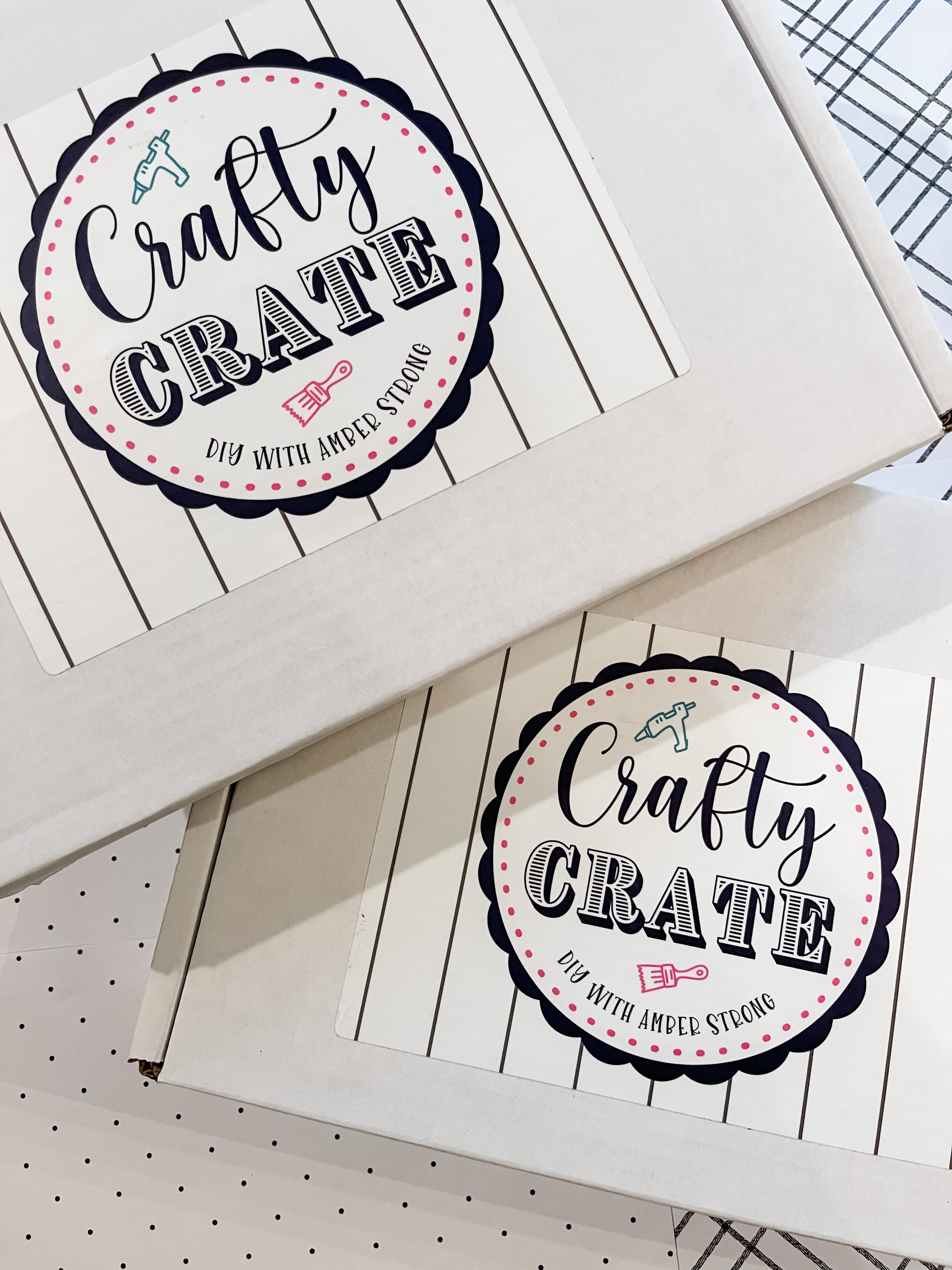Create a crafty logo for a monthly craft box subscription service, Logo  design contest