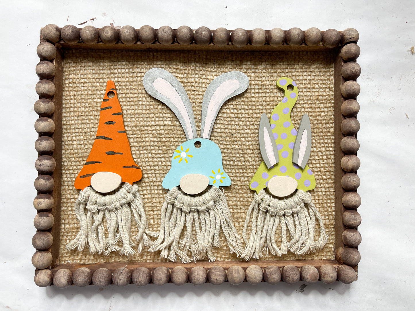 Macrame Easter Gnomes DIY Kit