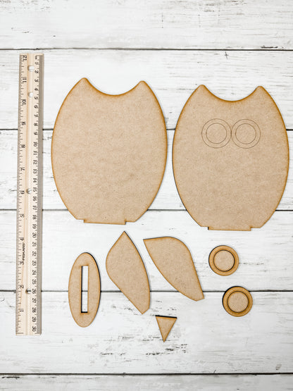 Single Standing Owl DIY Kit