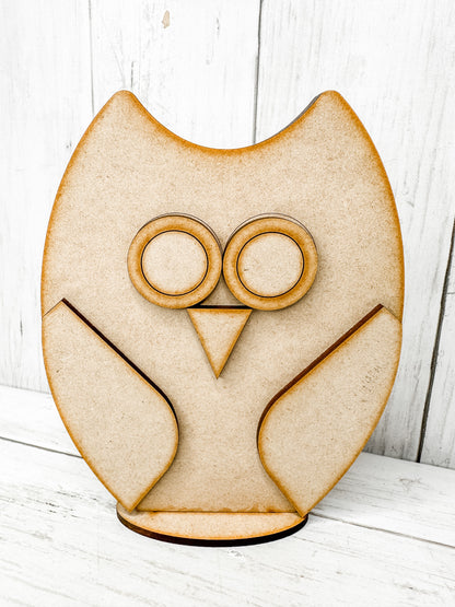 Single Standing Owl DIY Kit