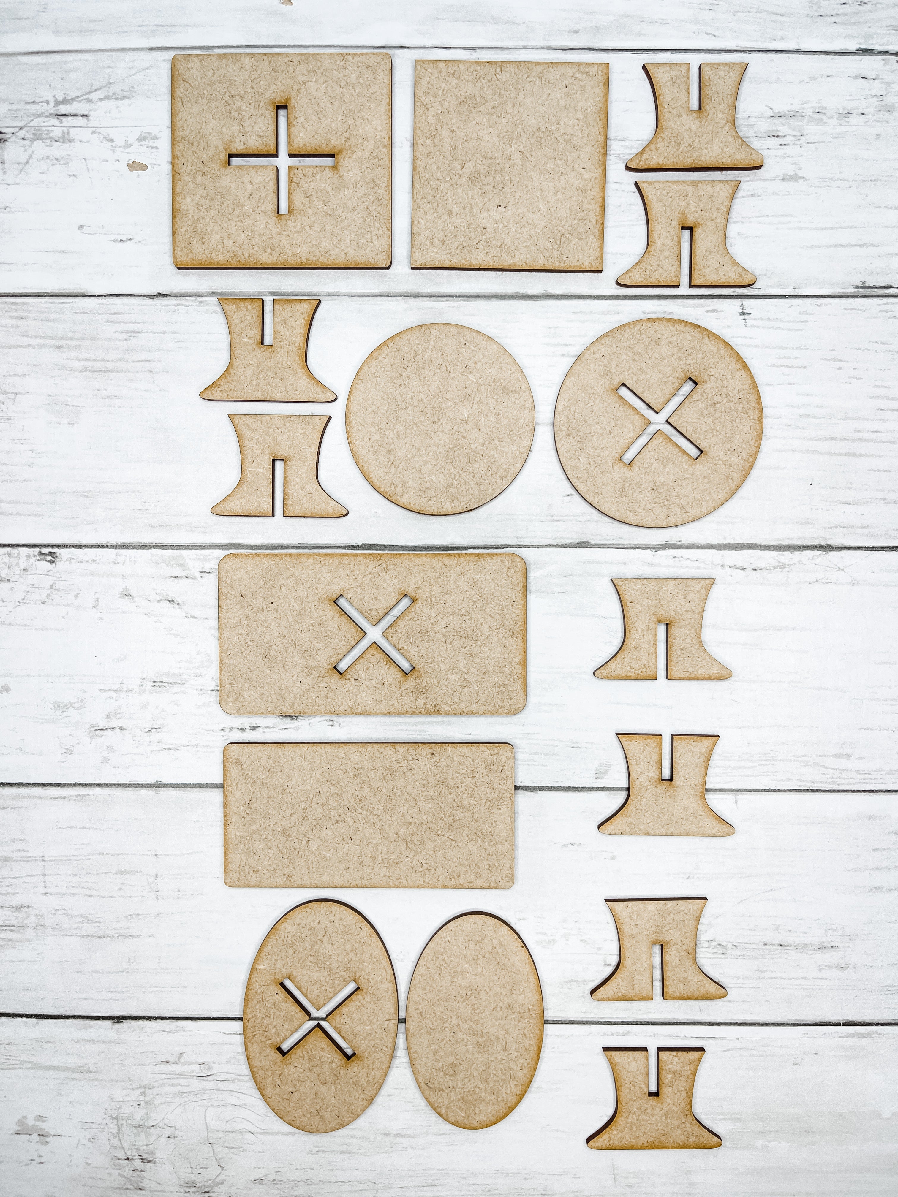 Set of 4 mini Tier tray Risers DIY Kit – The Makers Map - DIY with Amber