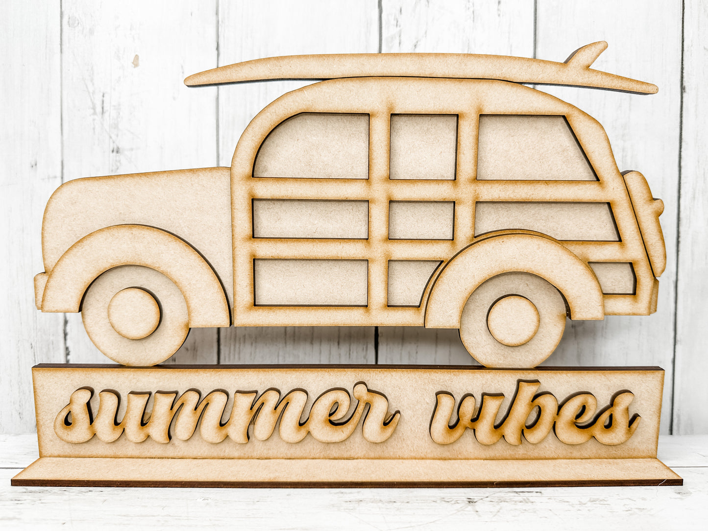 Summer Vibes Woodie Wagon DIY Kit