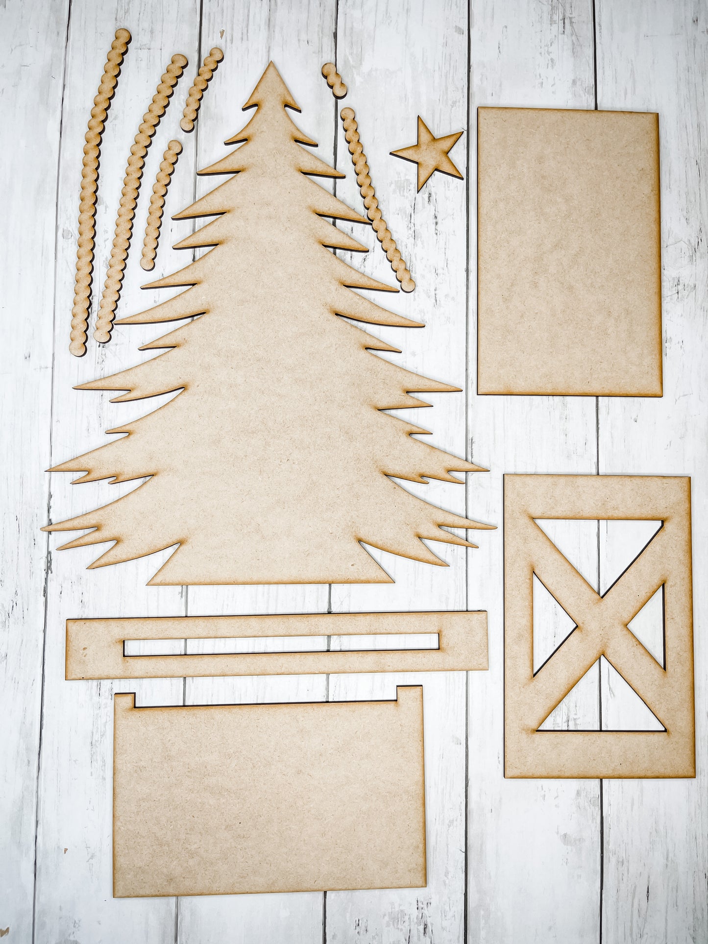 Large Christmas Tree in a box DIY Kit