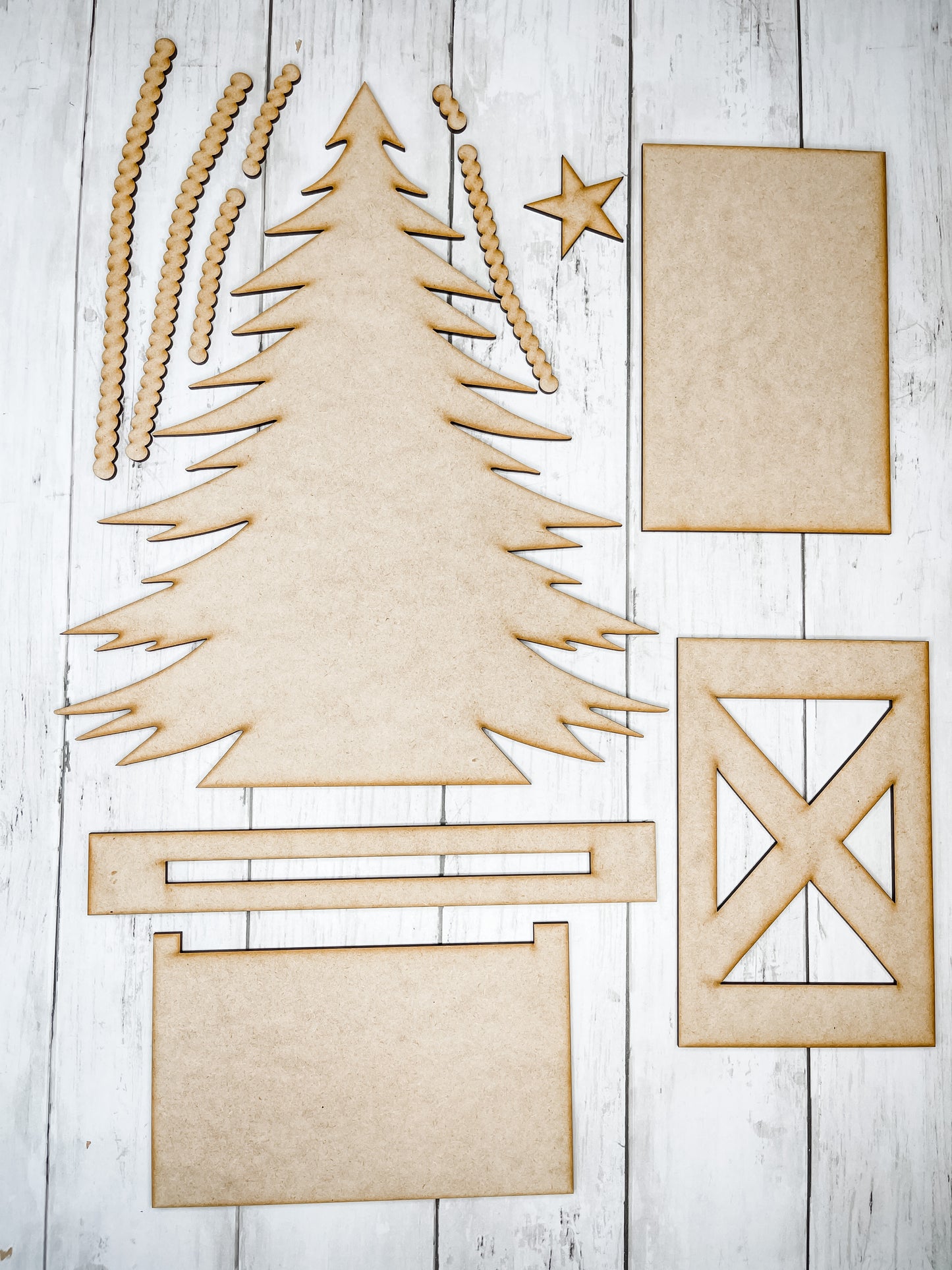 Large Christmas Tree in a box DIY Kit – DIY with Amber
