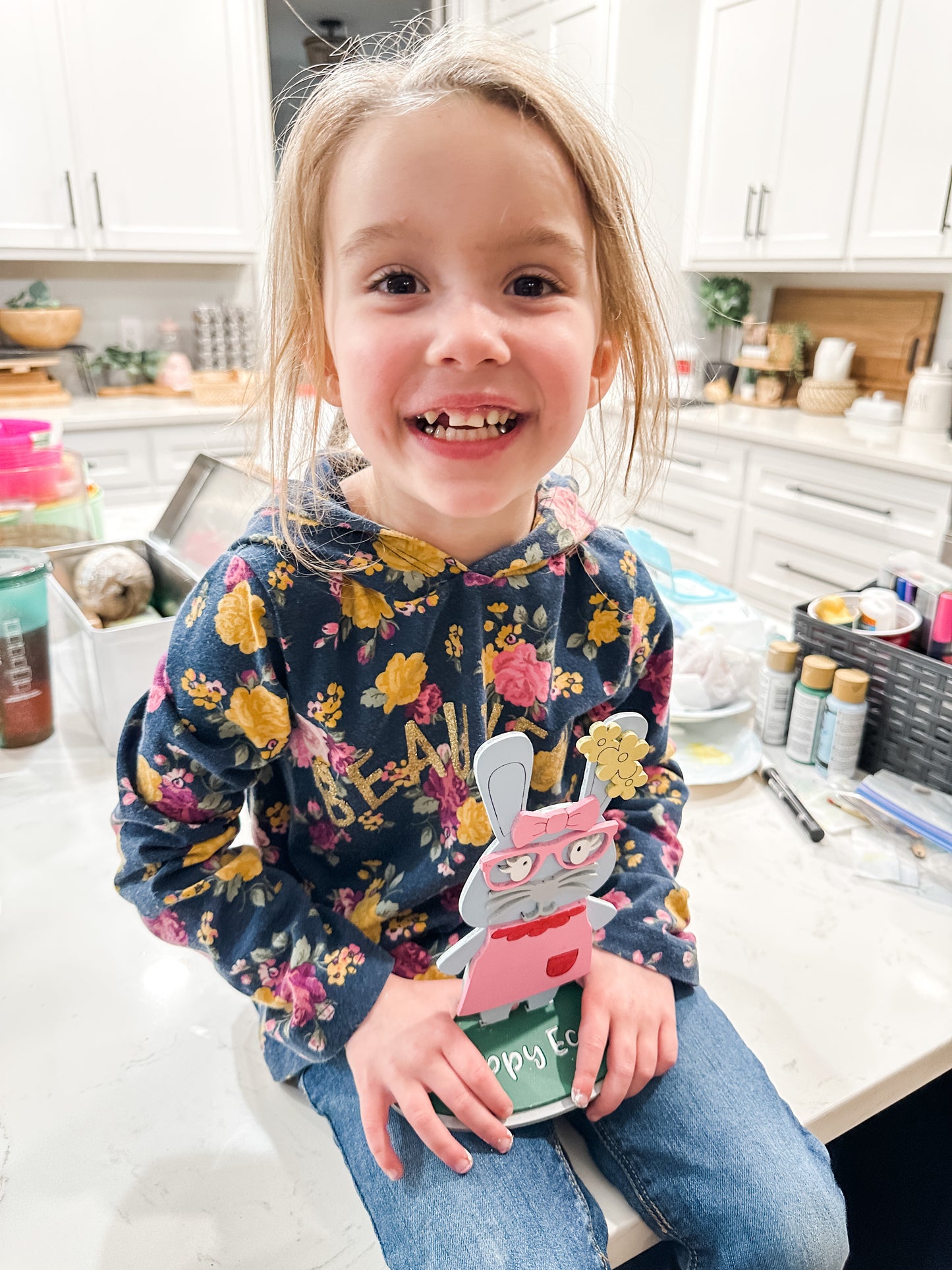Crafty Kids Build a Bunny