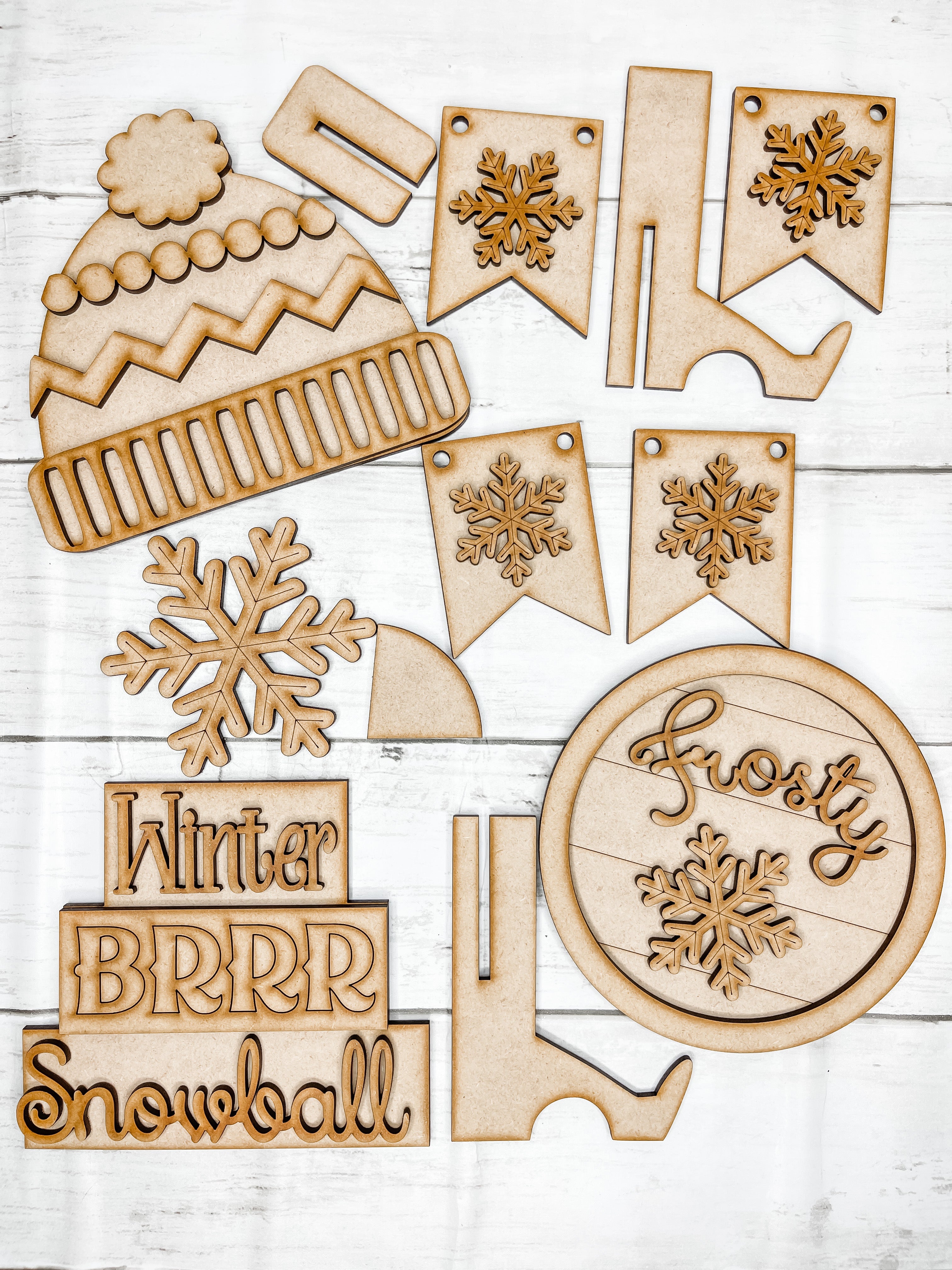 Frosty Full Tier Tray DIY Kit – The Makers Map - DIY with Amber