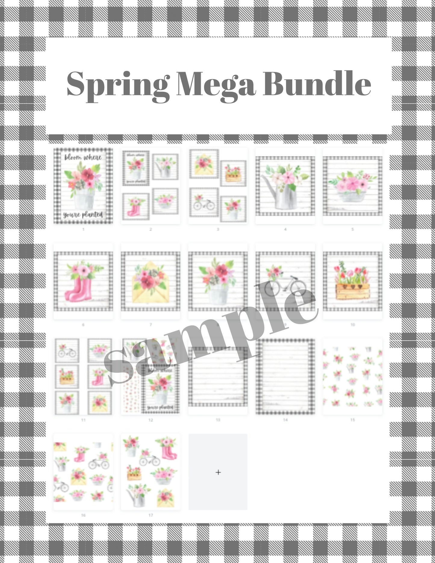 A Spring Craft Printable Mega Bundle