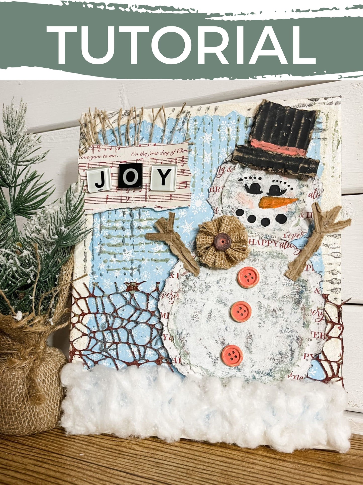 Snowman String Art Kit Christmas String Art DIY Kit Holiday Decor