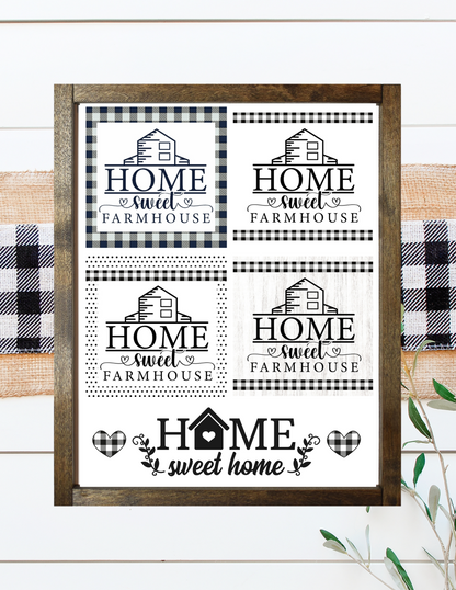 Home Sweet Home Farmhouse One sheet Bundle
