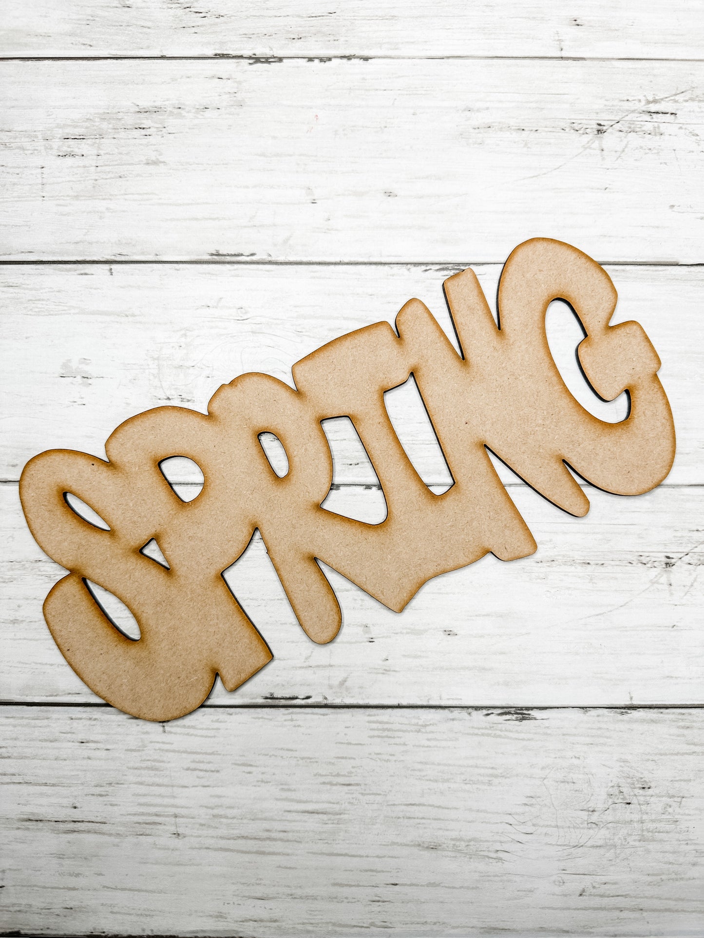 Spring Word Cut Outs DIY Kit