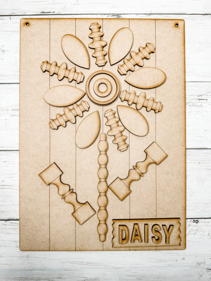 Spindle Daisy DIY Kit