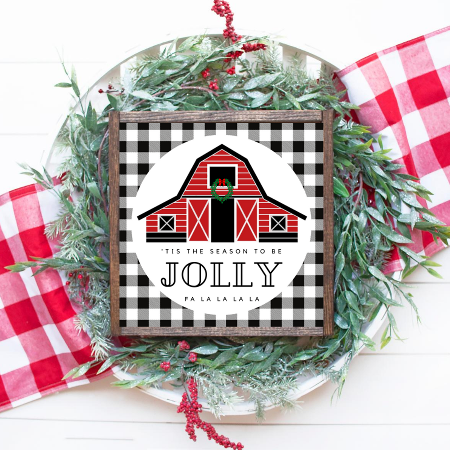Farmhouse Christmas Jolly Download